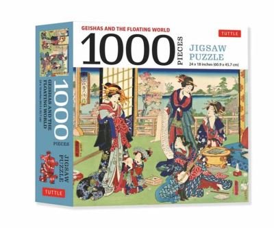Geishas and the Floating World - 1000 Piece Jigsaw Puzzle: Finished Size 24 x 18 inches (61 x 46 cm) - Tuttle Studio - Bordspel - Tuttle Publishing - 9780804854290 - 1 maart 2022