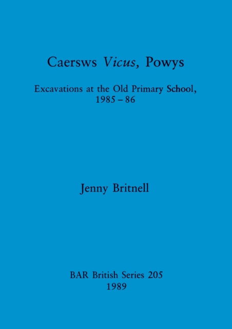 Cover for Jenny Britnell · Caersws vicus, Powys (N/A) (1989)