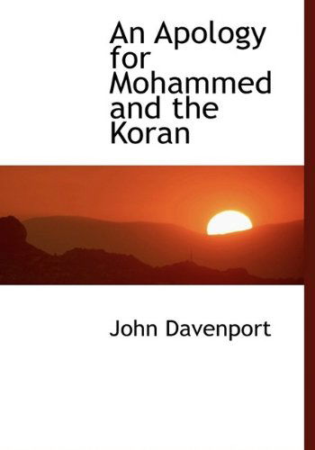 Cover for John Davenport · An Apology for Mohammed and the Koran (Hardcover Book) (2009)