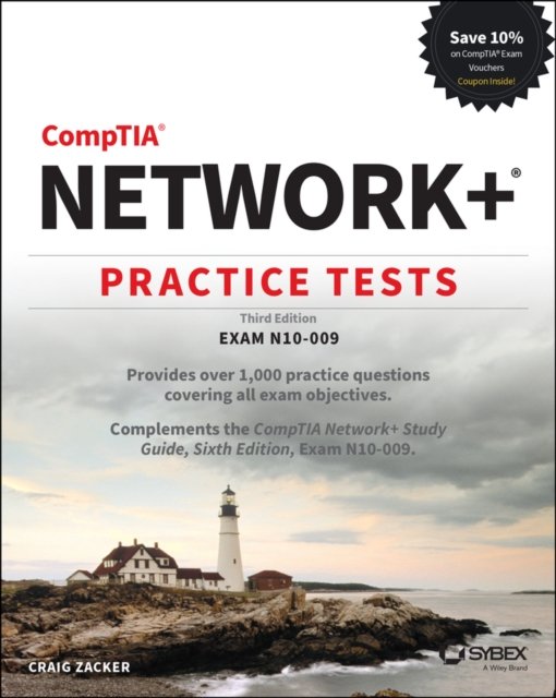 CompTIA Network+ Practice Tests: Exam N10-009 - Craig Zacker - Bøker - John Wiley & Sons Inc - 9781394239290 - 29. april 2024