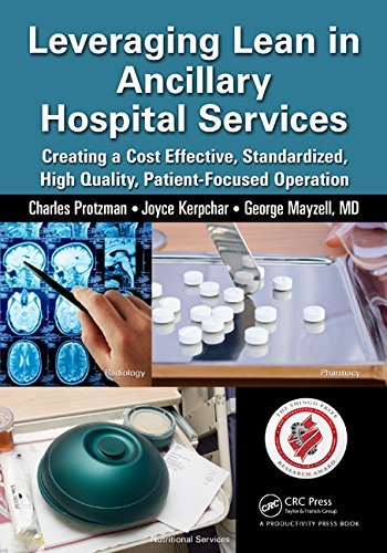 Cover for Charles Protzman · Leveraging Lean in Ancillary Hospital Services: Creating a Cost Effective, Standardized, High Quality, Patient-Focused Operation (Paperback Book) (2014)