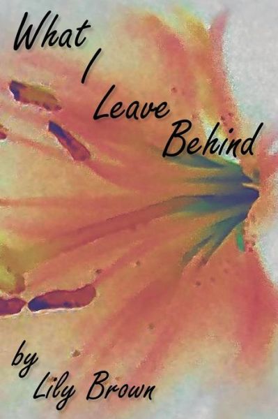 Cover for Lily Brown · What I Leave Behind (Paperback Bog) (2013)