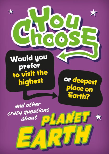 Cover for Izzi Howell · You Choose: Planet Earth - You Choose (Innbunden bok) (2024)