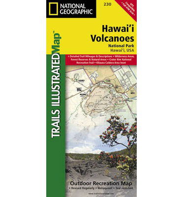 Cover for National Geographic Maps · Hawai'i Volcanoes National Park: Hawai'i, USA - Trails Illustrated Maps (Map) (2009)