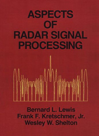 Cover for Bernard Lewis · Aspects of Radar Signal Processing (Paperback Bog) [Illustrated edition] (1986)