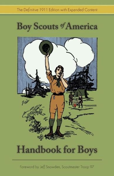 Cover for Boy Scouts of America · Boy Scouts Handbook: the First Edition, 1911 (Dover Books on Americana) (Reprint) (Pocketbok) (2015)