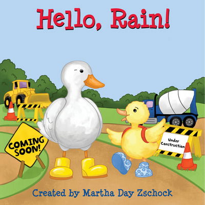 Cover for Martha Day Zschock · Hello, Rain! (Board book) (2023)