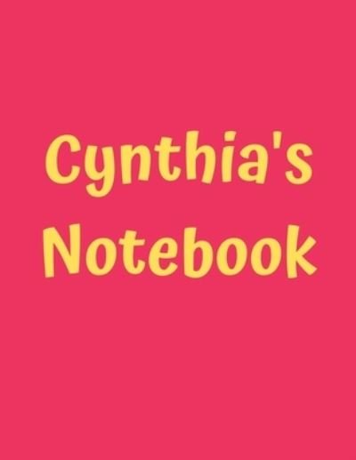 Cover for 99 Notes · Cynthia's Notebook (Pocketbok) (2019)
