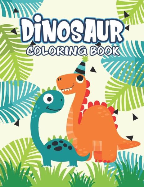 Cover for Platinum Press · Dinosaur Coloring Book (Paperback Book) (2019)