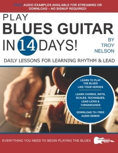 Cover for Troy Nelson · Play Blues Guitar in 14 Days (Paperback Bog) (2018)