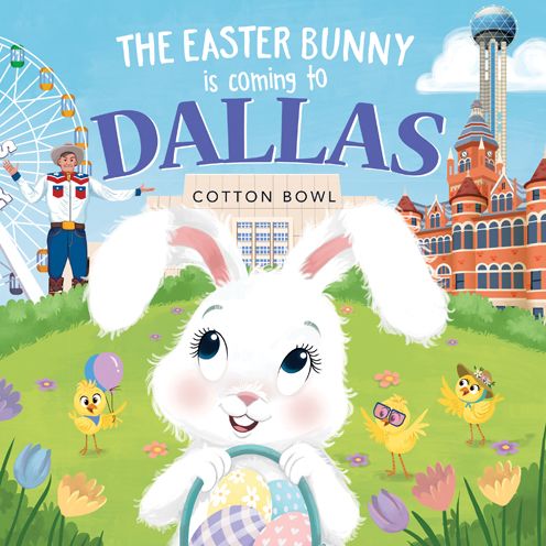 Cover for Eric James · The Easter Bunny Is Coming to Dallas (Gebundenes Buch) (2020)