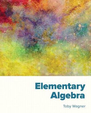 Cover for Toby Wagner · Elementary Algebra (Paperback Book) (2021)