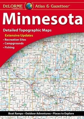 Cover for Rand McNally · Delorme Minnesota Atlas &amp; Gazetteer (Paperback Book) (2019)