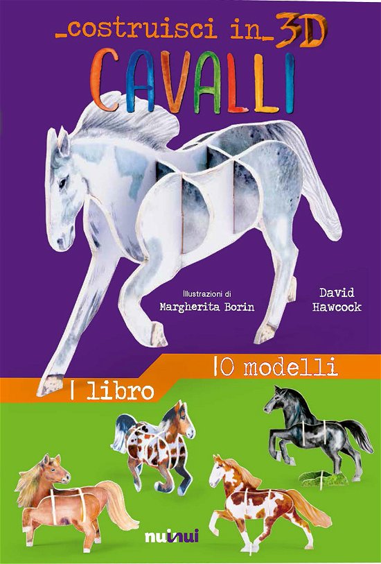 Cover for David Hawcock · Cavalli. Costruisci In 3D. Ediz. A Colori. Con Gadget (Book)
