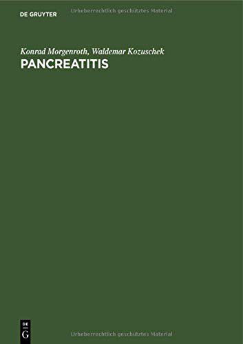 Cover for Konrad Morgenroth · Pancreatitis (Hardcover Book) (1991)