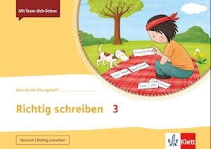 Cover for Klett Ernst /Schulbuch · Mein Anoki-Übungsheft. Richtig schreiben 3. Übungsheft Klasse 3 (Pamphlet) (2021)