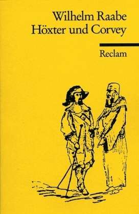 Cover for Wilhelm Raabe · Reclam UB 07729 Raabe.Hoexter u.Corvey (Book)