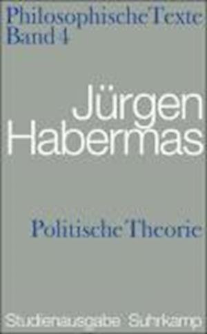 Cover for Jürgen Habermas · Phil.texte.stud.4 Polit.the (Book)