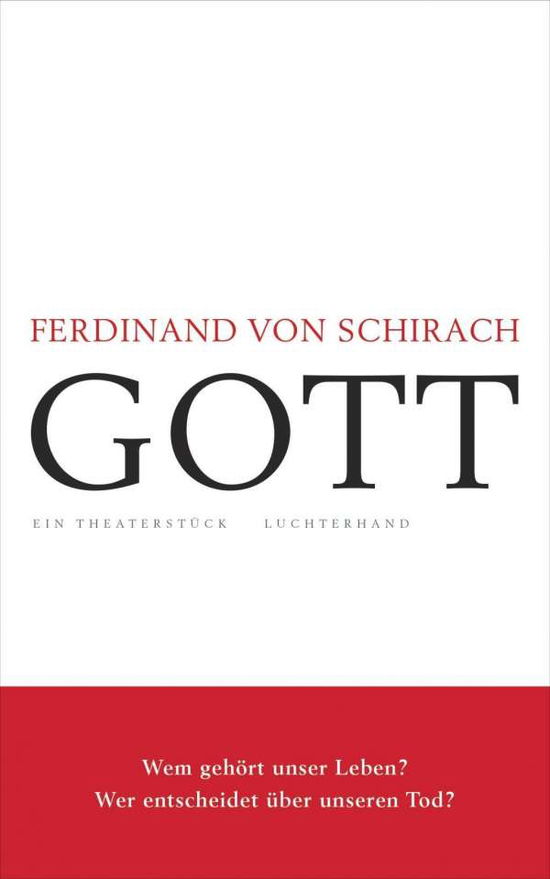 Cover for Schirach · Gott (Book)