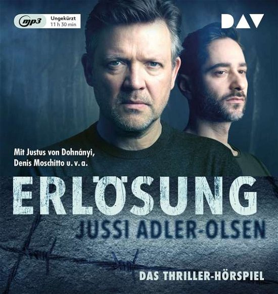 Cover for Jussi Adler-olsen · Erlösung.carl Morck,sonderdezernat Q,fall 3 (CD) (2019)