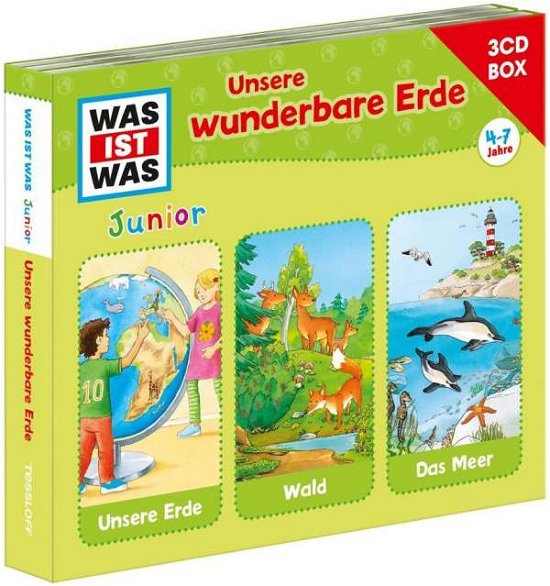 Cover for Was Ist Was Junior · Was Ist Was Junior - 3-cd Hörspielbox Vol.2 Erde (CD) (2019)