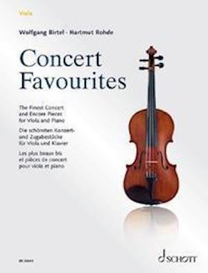 Cover for Ailbhe Mcdonagh · Concert Favourites: The Finest Concert and Encore Pieces. viola and piano. (Partitur) (2021)