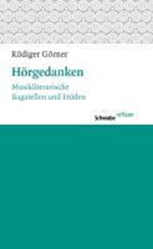 Cover for Rudiger Gorner · Horgedanken (Paperback Book) (2013)