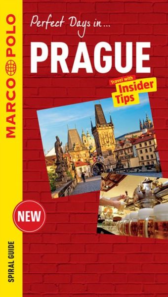 Cover for Marco Polo · Prague Marco Polo Travel Guide - with pull out map (Spiral Book) (2016)