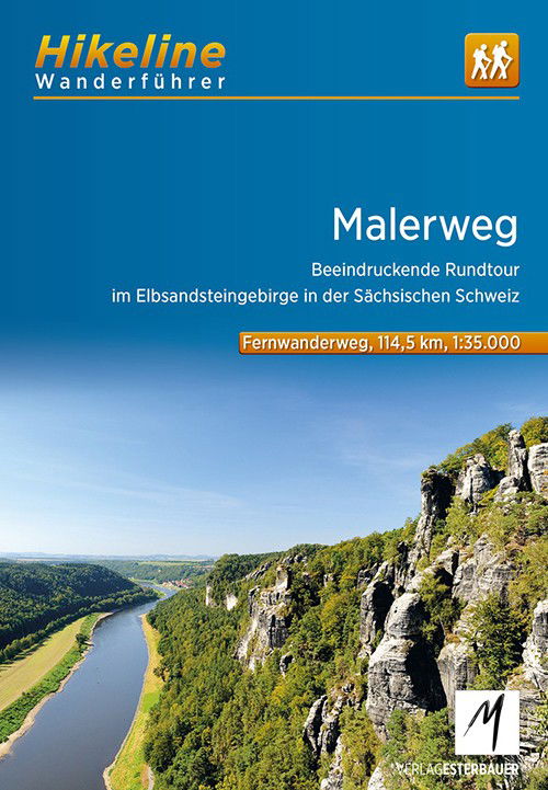 Cover for Esterbauer · Hikeline. Malerweg (Book) (2017)