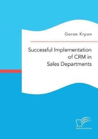 Cover for Krpan · Successful Implementation of CRM (Book) (2018)