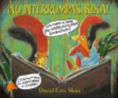 Cover for David Ezra Stein · No Interrumpas, Kika! (Hardcover Book) (2012)