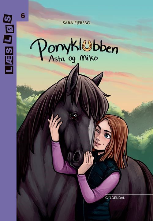 Cover for Sara Ejersbo · Læs løs 6: Ponyklubben. Asta og Miko (Bound Book) [1.º edición] (2021)