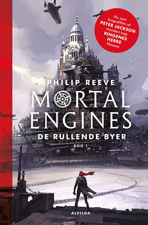 Cover for Philip Reeve · Mortal Engines: Mortal Engines 1: De rullende byer (Indbundet Bog) [3. udgave] (2018)