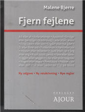 Cover for Malene Bjerre · Fjern fejlene (Sewn Spine Book) [1th edição] (2013)