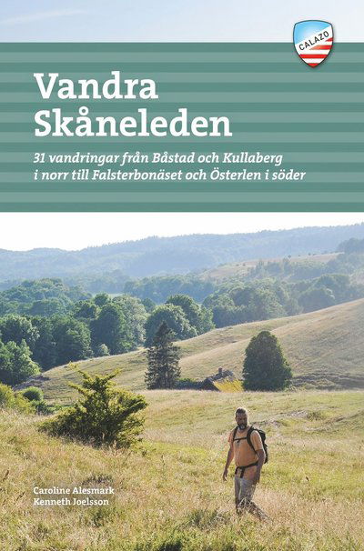 Cover for Kenneth Joelsson Caroline Alesmark · Vandra Skåneleden (Paperback Book) (2023)