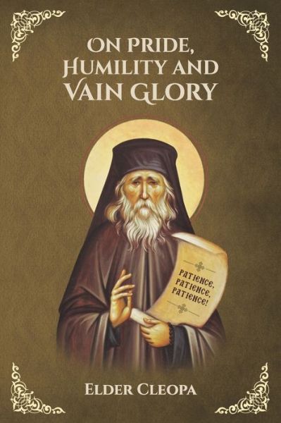 Cover for Elder Cleopa · On Pride, Humility and Vain Glory (Paperback Book) (2021)