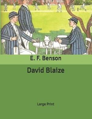 Cover for E F Benson · David Blaize (Paperback Book) (2020)