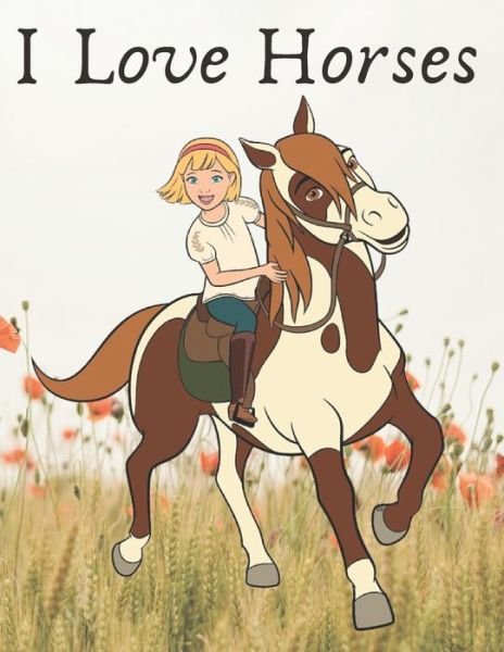 Cover for Daoud · I Love Horses (Paperback Bog) (2020)
