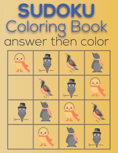 Cover for Modar Saif · Sudoku Coloring Book (Paperback Book) (2020)