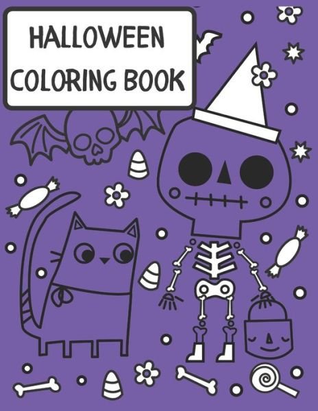 Cover for Knight Reads · Halloween Coloring Book (Pocketbok) (2020)