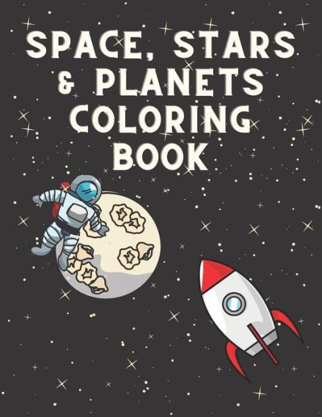 Cover for Yadira Ambert · Space Coloring Book (Paperback Bog) (2021)