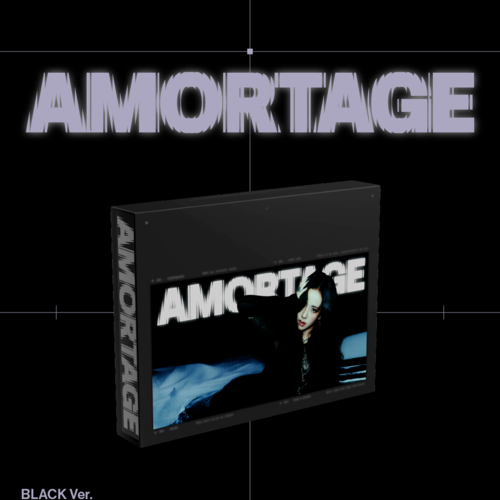 Cover for JISOO (BLACKPINK) · Amortage (CD/Merch) [Exclusive edition] [Black Version] (2025)