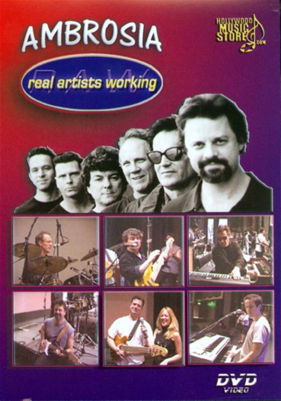 Cover for Ambrosia · Real Artists Working (DVD) (2004)