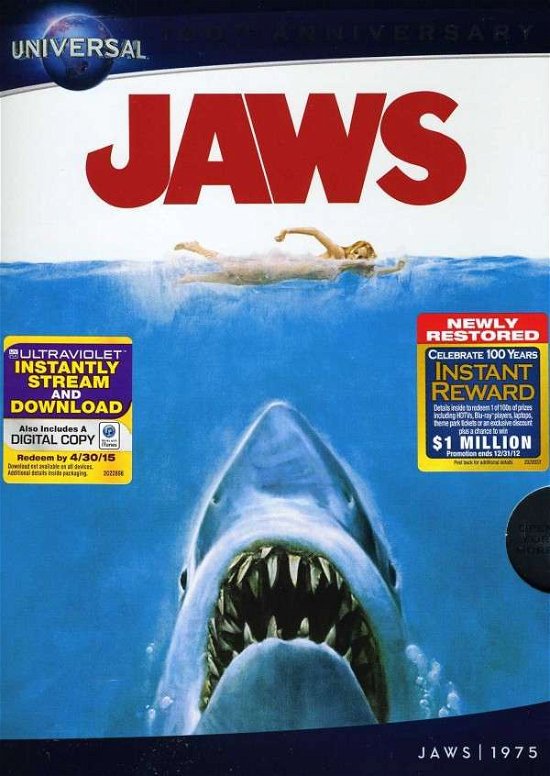 Cover for Jaws (DVD) (2012)