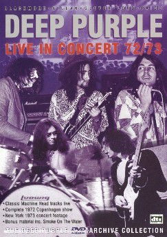Cover for Deep Purple · Deep Purple Live in Concert 72/73 (DVD) (2005)
