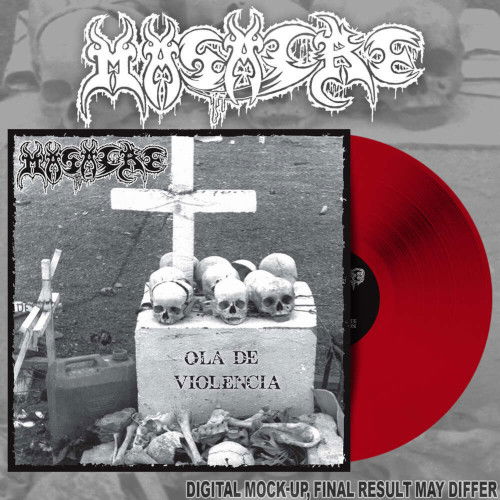 Cover for Masacre · Ola De Violencia (Red Vinyl LP) (LP) (2025)