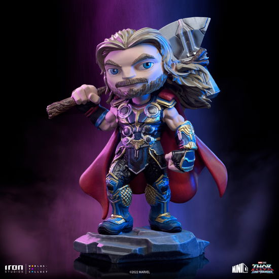 Marvel Thor Love and Thunder Thor Minico Figure - Marvel - Merchandise - IRON STUDIO - 0618231951291 - 30. september 2023