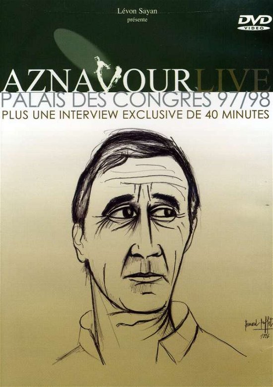Cover for Charles Aznavour · Live Palais Des Congres 97/98 (DVD) (2007)