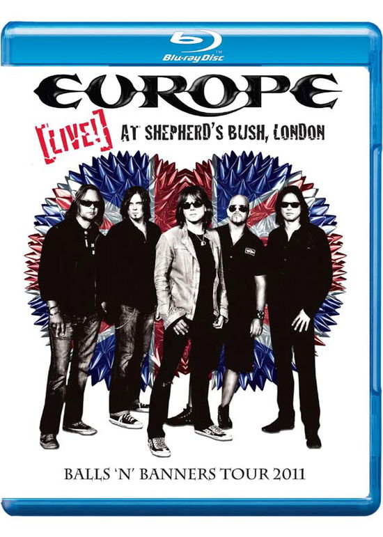 Cover for Europe · Live! at Shepherd's Bush, London (Blu-Ray) (2017)