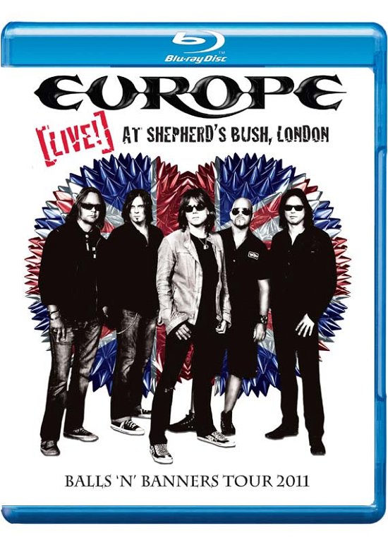 Cover for Europe · Live! at Shepherd's Bush, London (Blu-ray) (2017)